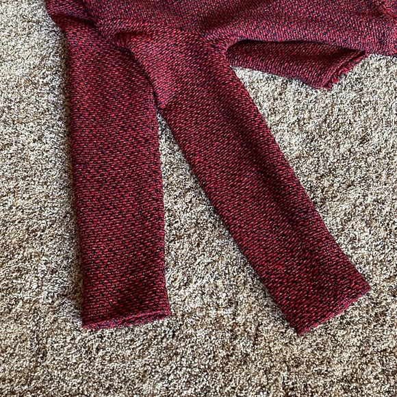 Monteau Red Blazer twist Jacket Size Medium - Picture 13 of 17